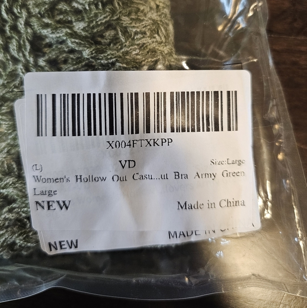 Olive Green Crochet Tank Top - Women - Picture 10 of 10